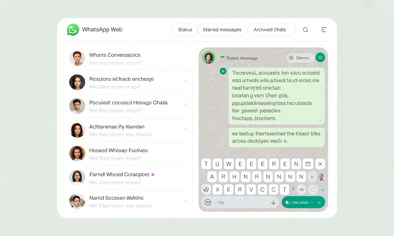 découvrez tout sur web whatsapp en 2025 : guide d’utilisation, avantages et dernières nouveautés. restez informé pour optimiser vos échanges et profiter pleinement des nouvelles fonctionnalités.