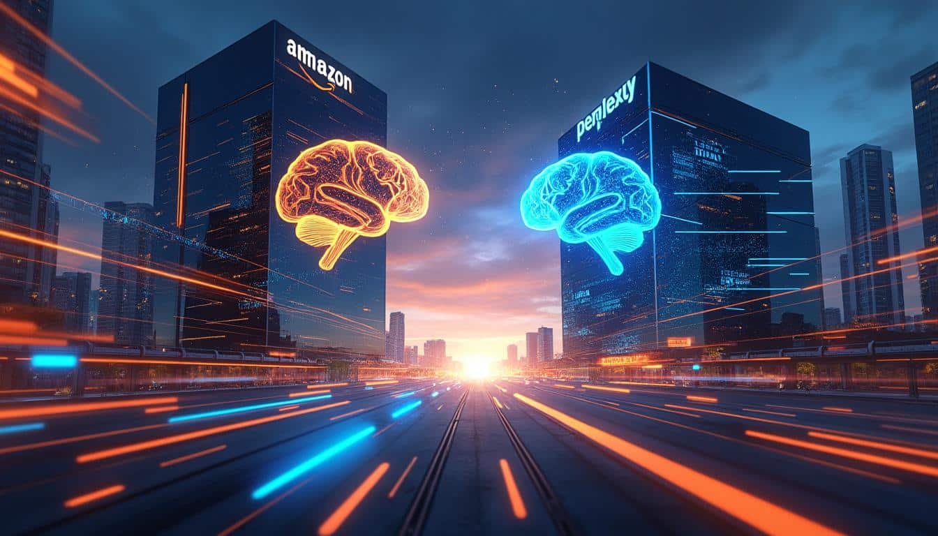 découvrez comment l’intelligence artificielle intensifie la compétition entre amazon et perplexity dans la course au leadership du commerce en ligne.