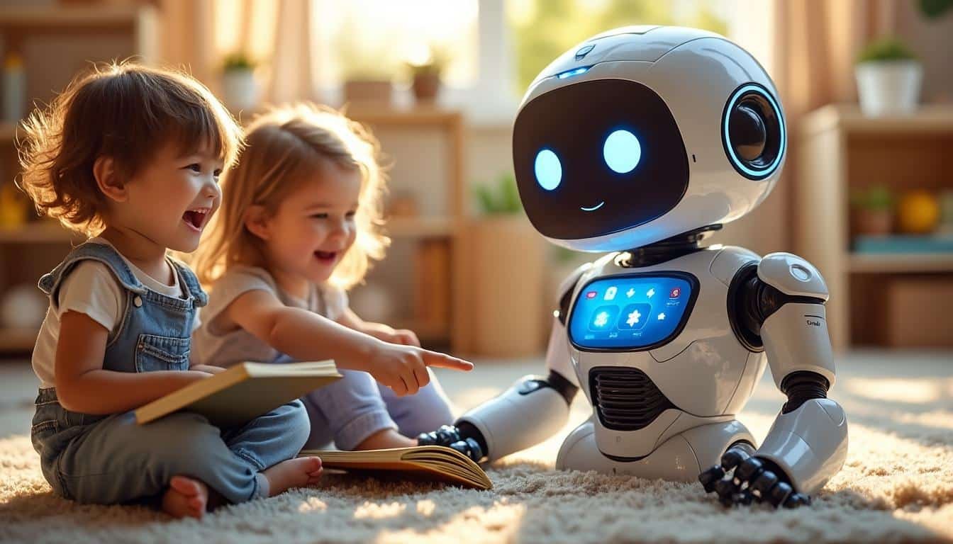 découvrez ce jouet intelligent unique qui aide les enfants à s'endormir tout en leur enseignant les bases de la géopolitique de manière ludique et captivante.