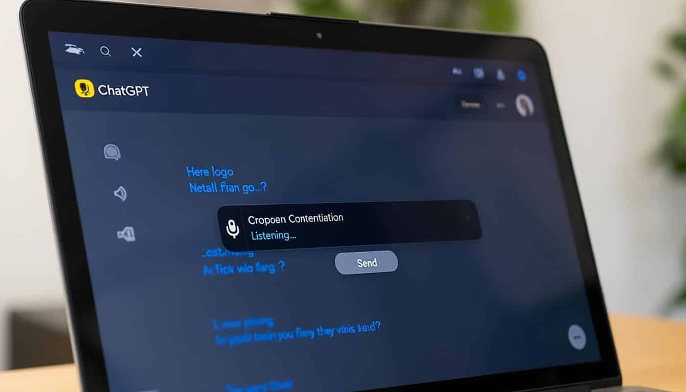 découvrez la nouvelle interface de chatgpt qui combine modes texte et voix pour une expérience utilisateur fluide et interactive, facilitant vos échanges en un seul endroit.