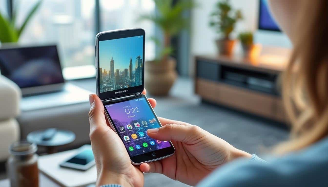 découvrez le galaxy z trifold de samsung, un smartphone pliable innovant avec un grand écran de 10 pouces offrant une expérience mobile immersive et polyvalente.