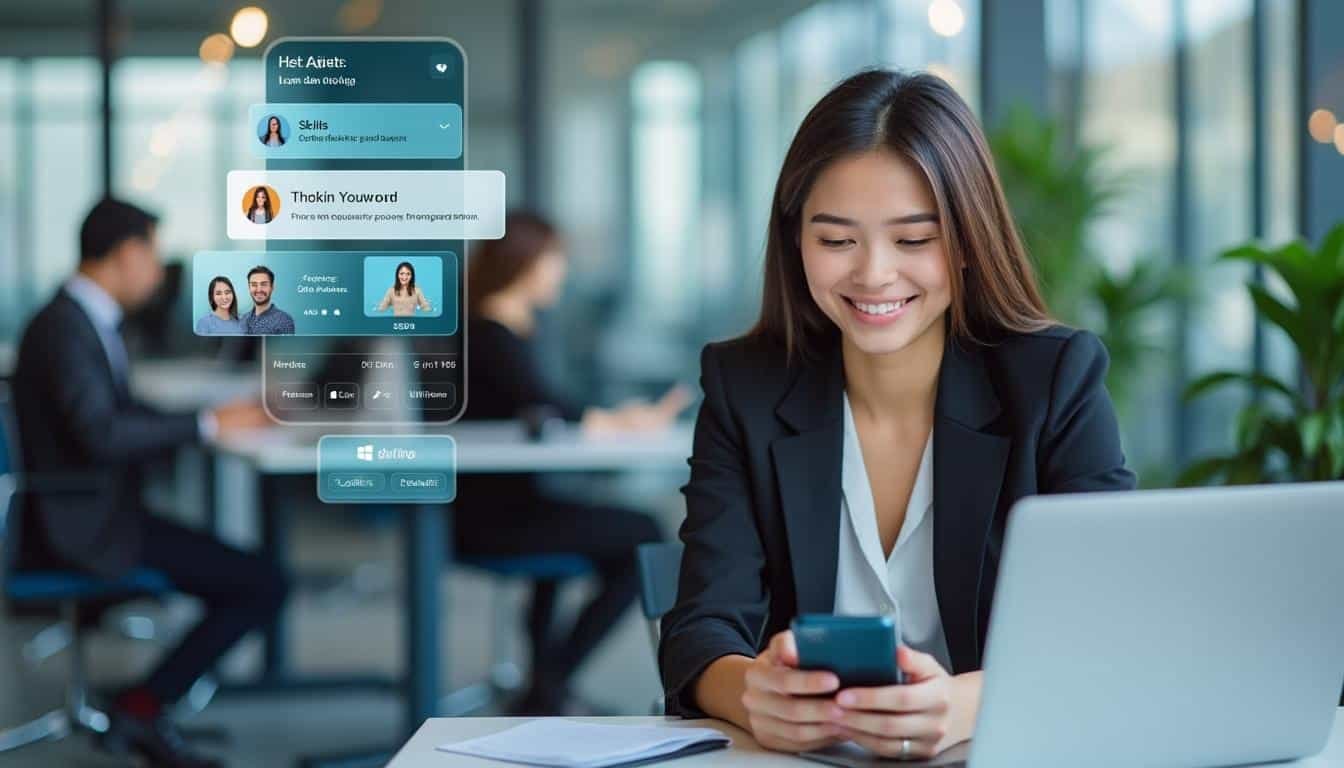 découvrez comment l'intelligence artificielle transforme le marché de l'emploi en réinventant les applis de rencontres en véritables plateformes de recrutement innovantes.