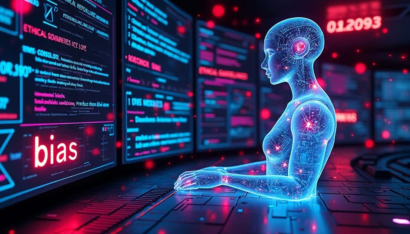 découvrez comment les biais sont intrinsèquement liés au fonctionnement de l'intelligence artificielle, même si celle-ci ne l'admet pas ouvertement.