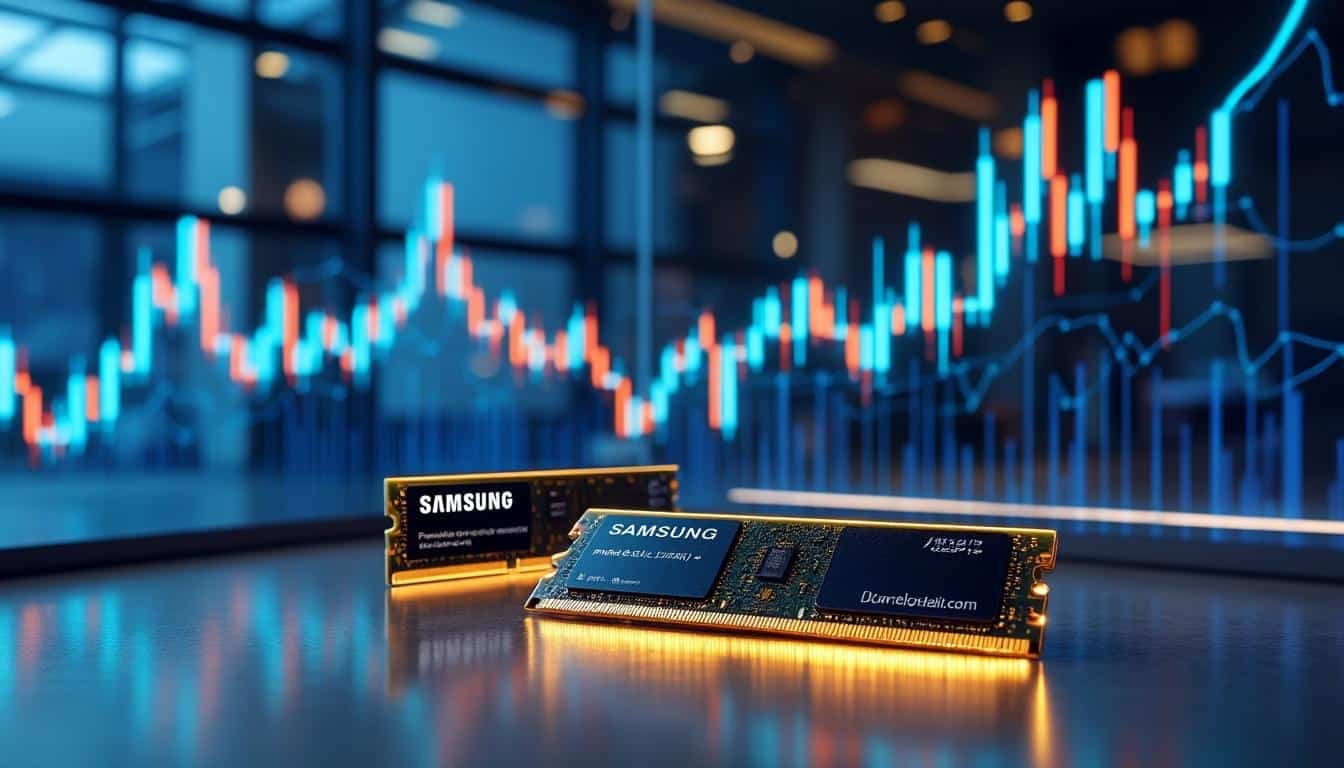 découvrez comment samsung prévoit un profit historique grâce à la forte hausse des prix de la ram, renforçant sa position sur le marché des composants électroniques.