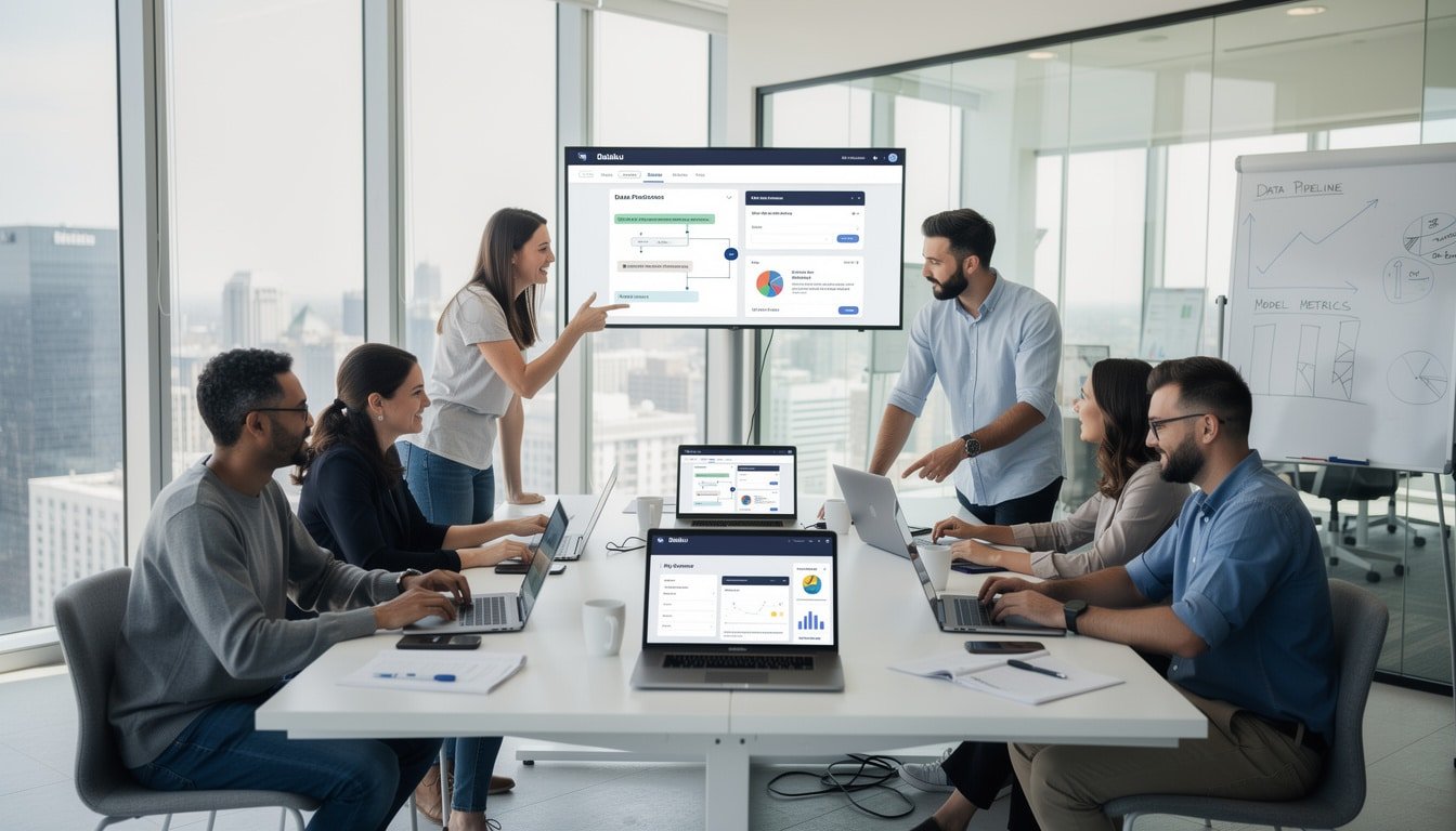 découvrez tout sur dataiku, la plateforme collaborative de data science en 2026, pour optimiser vos projets analytiques avec des outils innovants et une collaboration simplifiée.
