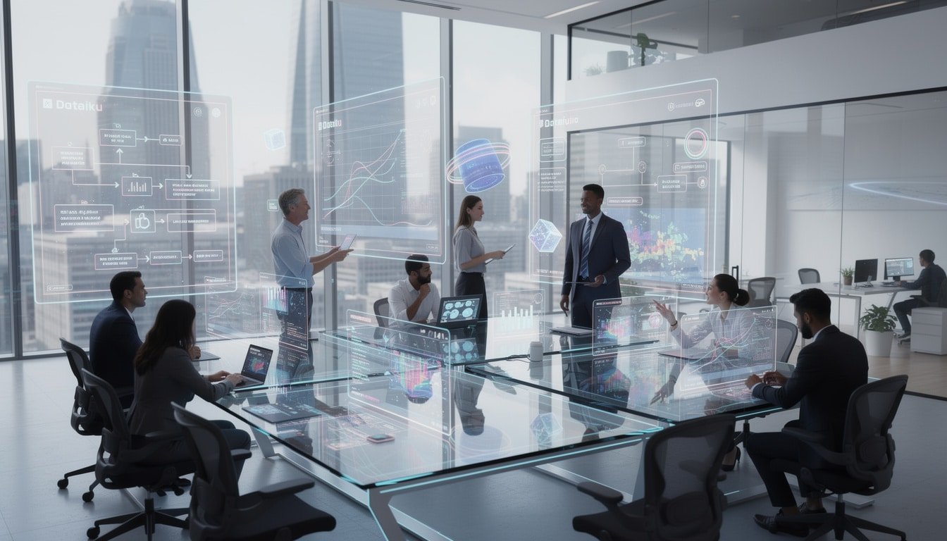 découvrez tout sur dataiku, la plateforme collaborative de data science en 2026, pour optimiser vos projets analytiques et favoriser le travail d'équipe.