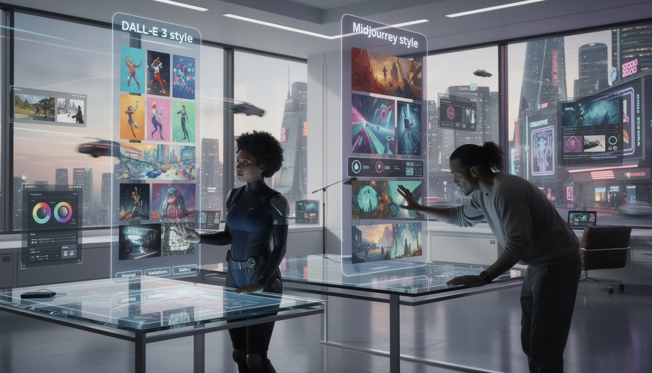 découvrez les différences entre dall-e 3 et midjourney, les deux ia incontournables pour la création d'images en 2026, et choisissez celle qui correspond le mieux à vos besoins artistiques.