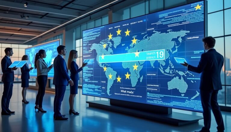 google adapte ses résultats de recherche en europe afin d'éviter une lourde amende, en répondant aux nouvelles régulations pour garantir une meilleure conformité.