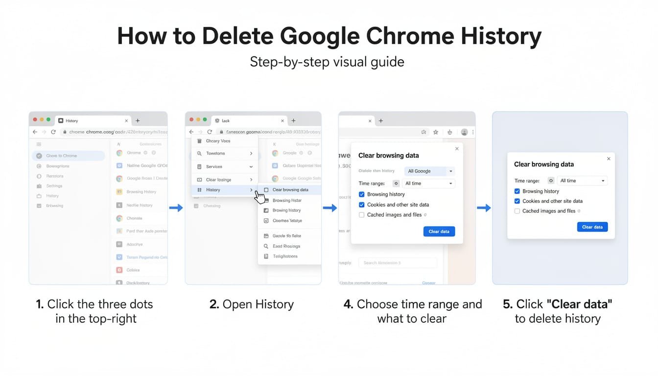 découvrez comment effacer facilement votre historique google en 2026 et naviguez malin pour protéger votre confidentialité en ligne.