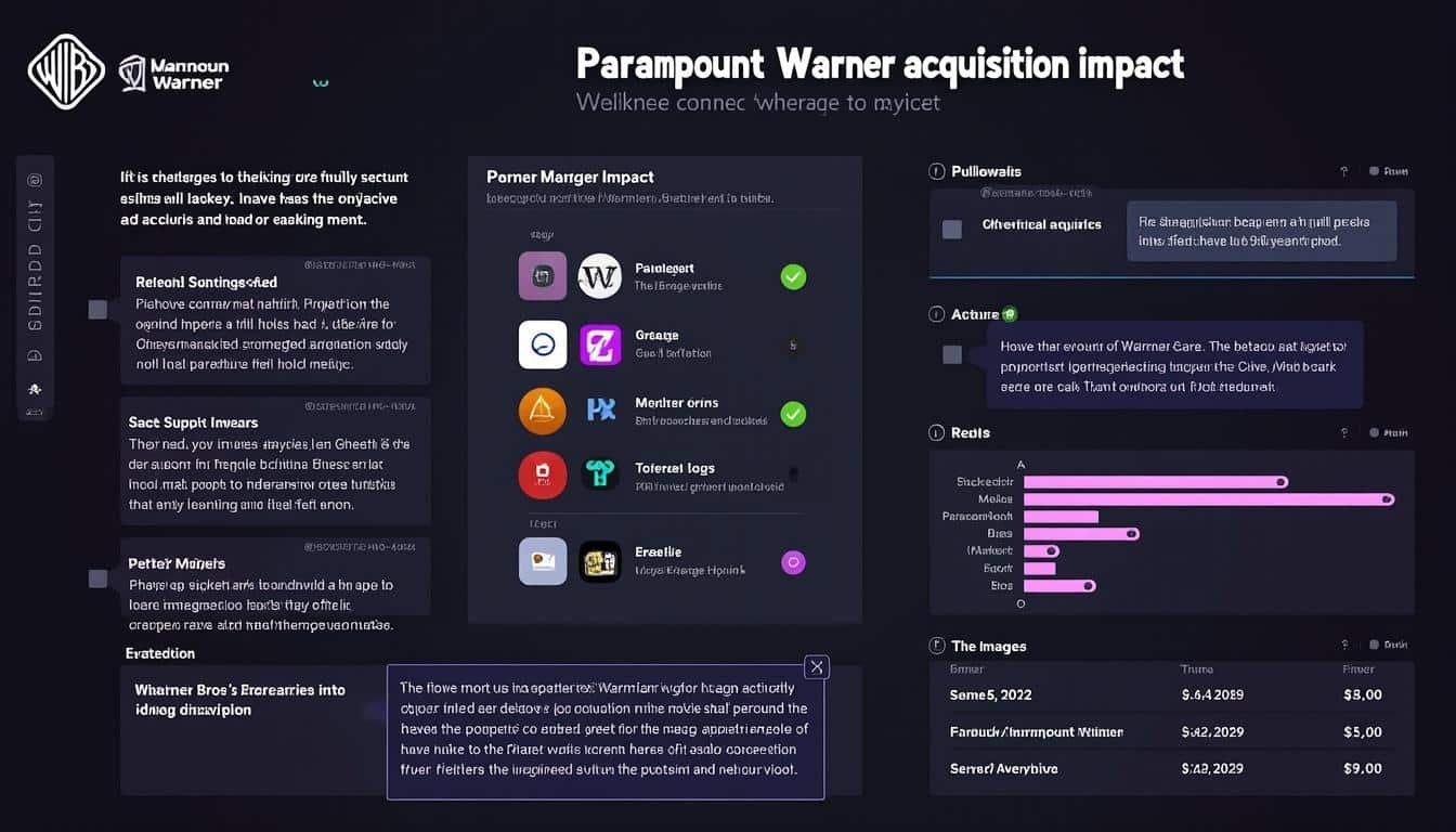 paramount acquiert warner bros pour 110 milliards de dollars, profitant du retrait stratégique de netflix pour renforcer sa position dans le secteur du divertissement.