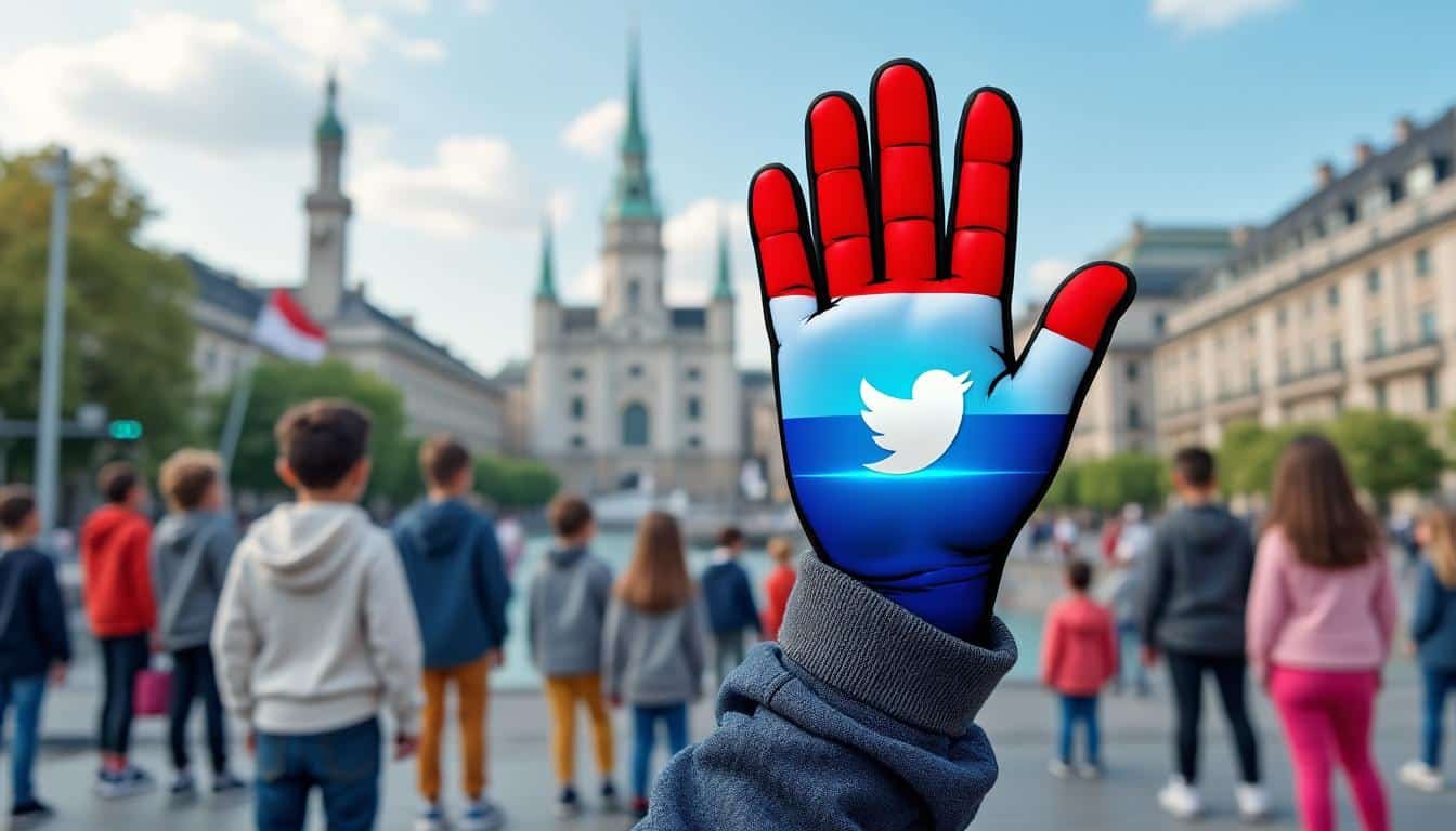 l’autriche instaure une interdiction d'accès aux réseaux sociaux pour les enfants de moins de 14 ans afin de protéger leur sécurité en ligne et leur bien-être.