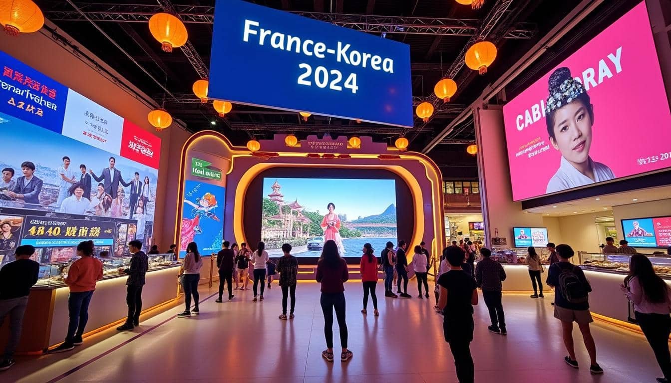 la france et la corée du sud s'associent pour coorganiser un sommet international majeur dédié aux jeux vidéo, au cinéma et aux séries, favorisant la collaboration culturelle et l'innovation dans ces industries.